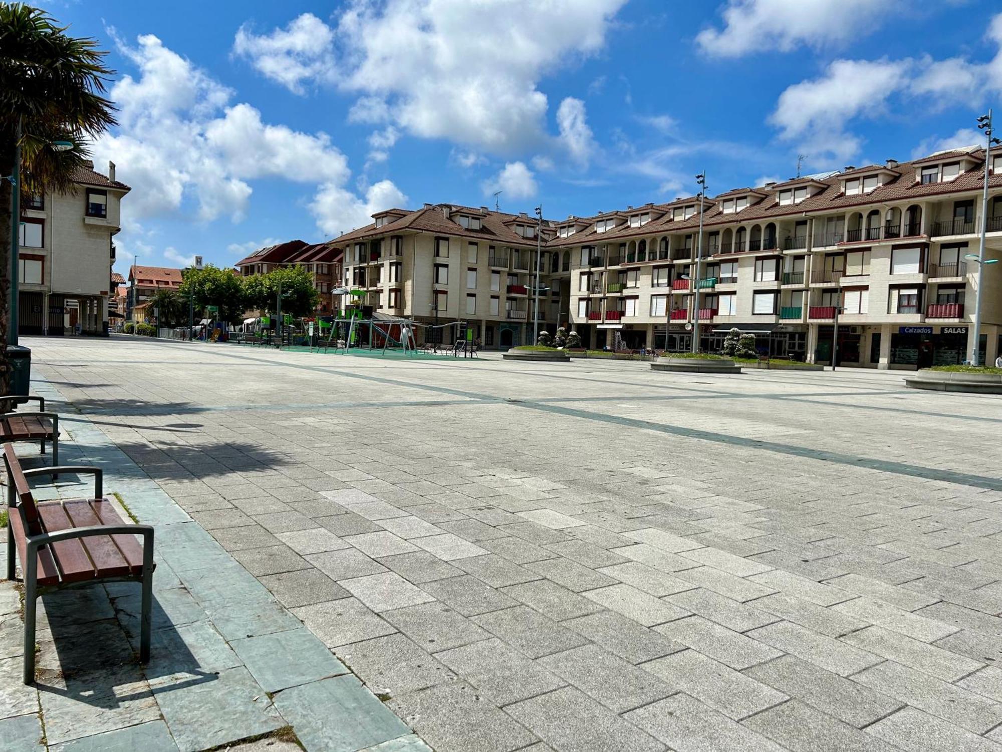 Apartamento Plaza De La Villa Playa Trengandin Noja Exterior foto